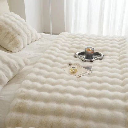 FluffyDream™ - De zachtste en meest luxe pluche deken voor ultiem comfort
