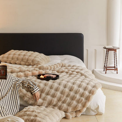 FluffyDream™ - De zachtste en meest luxe pluche deken voor ultiem comfort